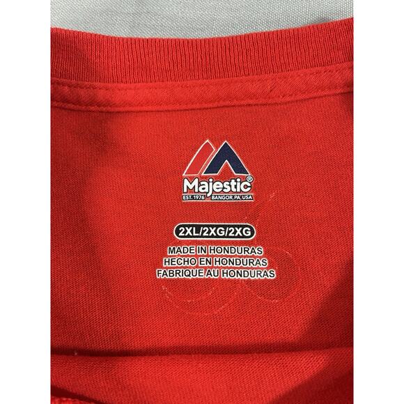 Washington Mystics Basketball Dele Donne #11 T Shirt Mens 2XL Red WNBA - Picture 2 of 7